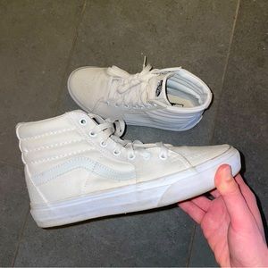 EUC Vans Sk8-Hi Tapered Canvas Shoes - W6.5 M5.0